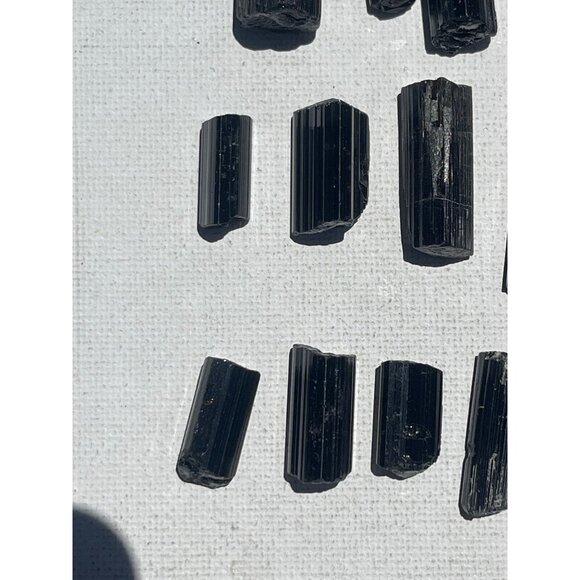 Black Tourmaline Parcel lot - 338 Carats - for jewelry making wire wrapping - Picture 10 of 10